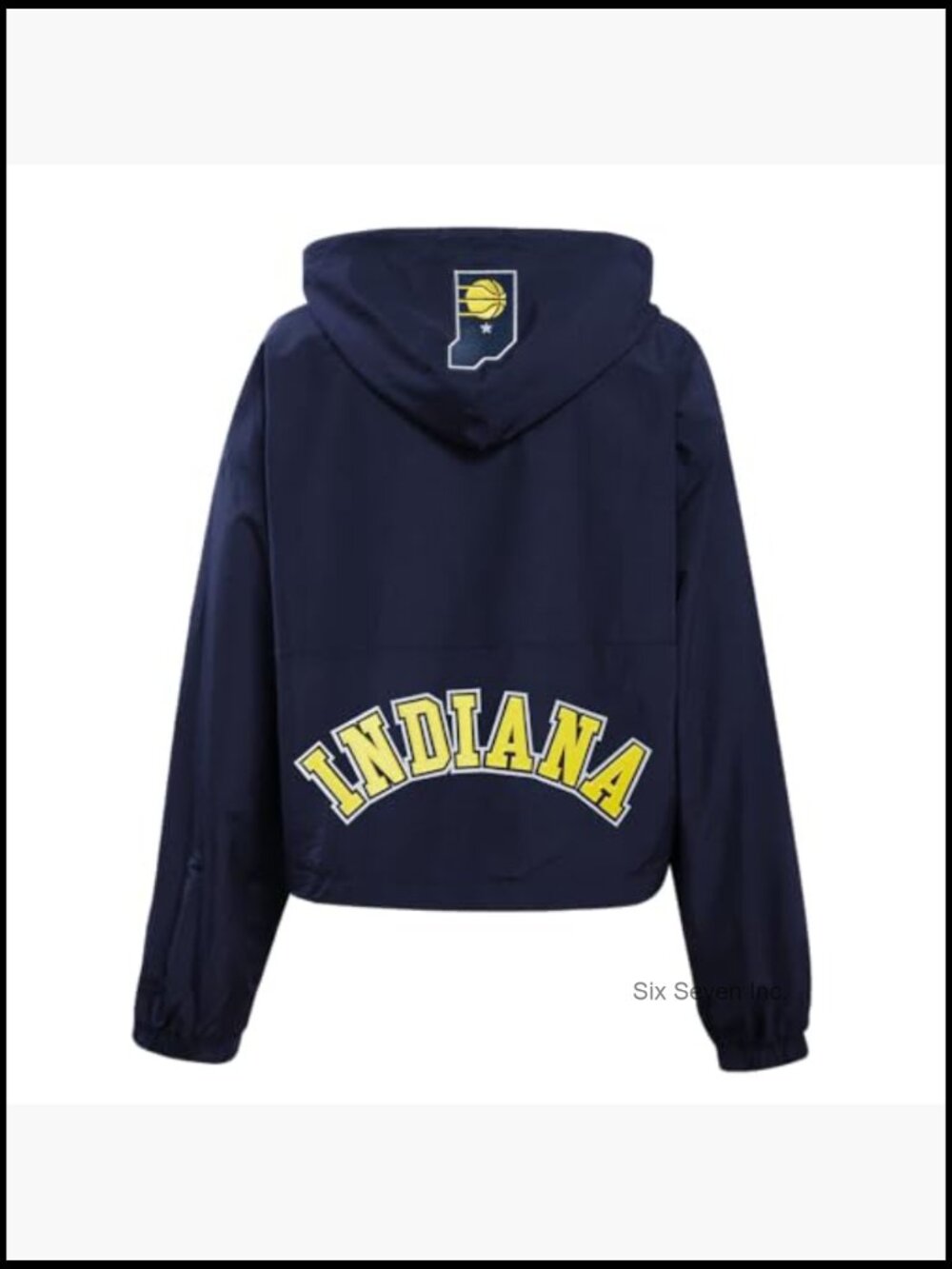 Classic Wind Jacket, 1/2 Zip, 100% Nylon, Moisture Wicking, Mesh Lining - Picture 4 of 6
